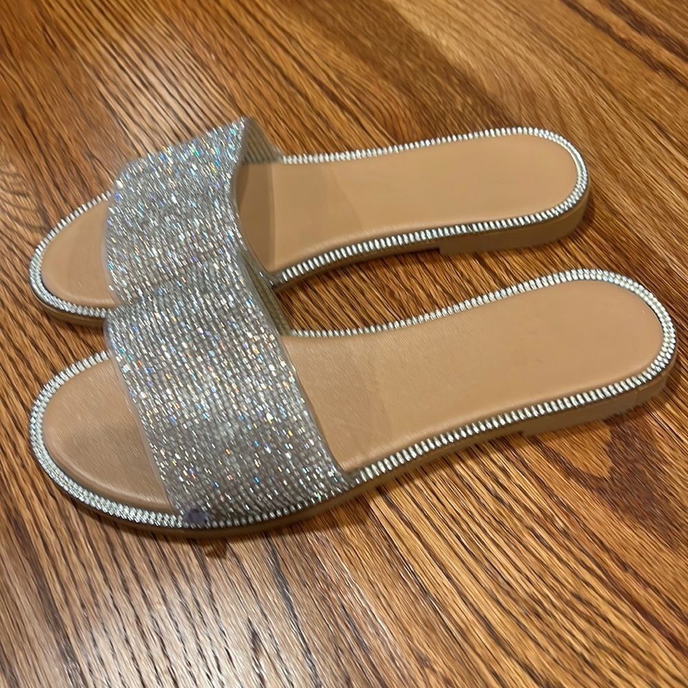 Diamond rhinestone slides size 40 - Picture 2 of 2